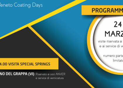 Miniatura per l'articolo intitolato:Coating Days Marzo – Veneto